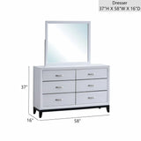 Glasgow - Dresser With 6 Drawers - Furniture Home Direct