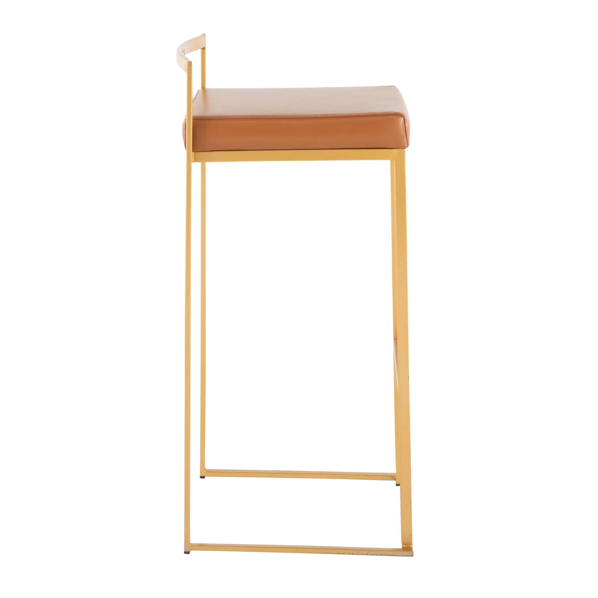 Fuji - Contemporary / Glam & Quality Construction Barstool - Furniture Home Direct
