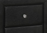 Nightstand, Storage Drawer Versatile Use, Upholstered, Transitional - Furniture Home Direct