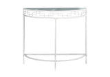 Accent Console Table For Entryway, Contemporary And Modern - White - Furniture Home Direct