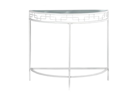 Accent Console Table For Entryway, Contemporary And Modern - White - Furniture Home Direct