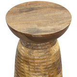 Boyd - Handcrafted Wooden Accent Table - Furniture Home Direct
