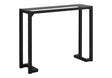 Accent Console Table For Entryway Contemporary - Black - Furniture Home Direct