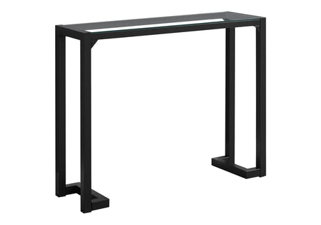 Accent Console Table For Entryway Contemporary - Black - Furniture Home Direct