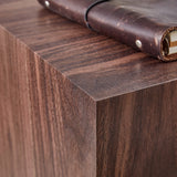 Walnut Wood Grain Coffee Table - Furniture Home Direct