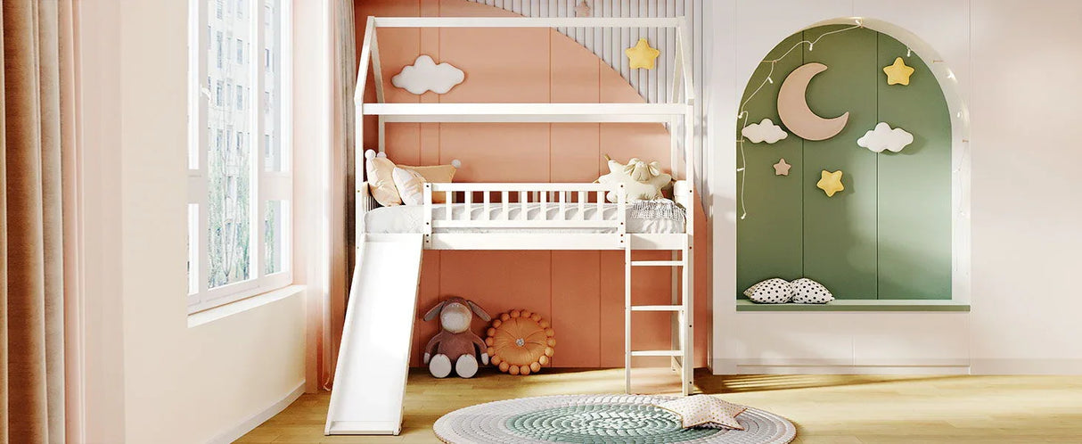 Loft Bed With Slide - Furniture Home Direct
