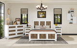 Queen Bedroom Set With Bed Dresser And Nightstands White - Furniture Home Direct
