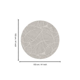 Curve - Round Rug - Furniture Home Direct