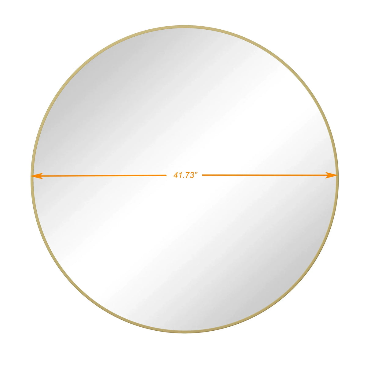 Wall Circular Mirror Metal Framed Mirror Round Vanity Mirror Dressing Mirror, For Bathroom, Living Room, Bedroom Wall Decor - Furniture Home Direct