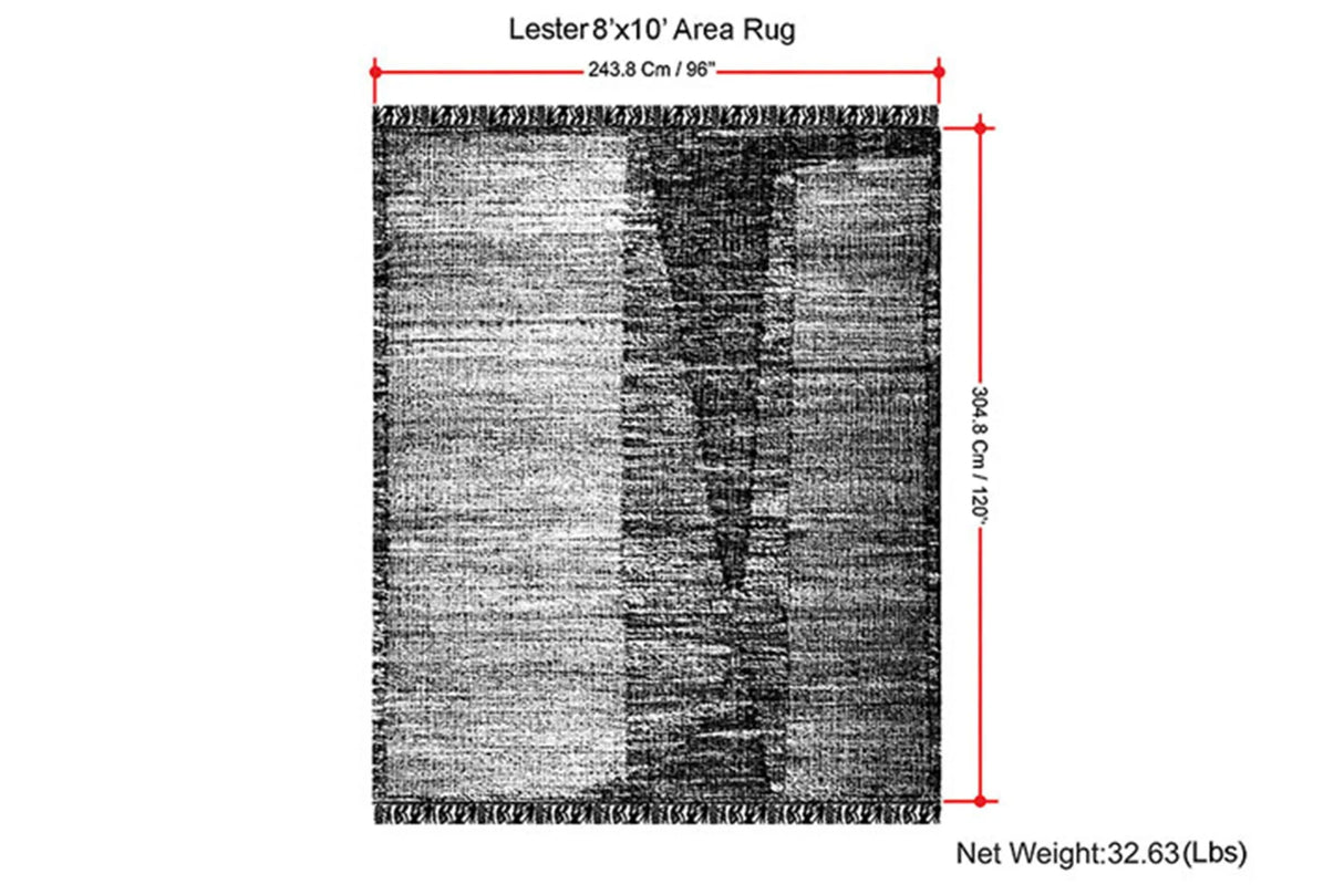 Lester - Pattern Area Rug - Furniture Home Direct