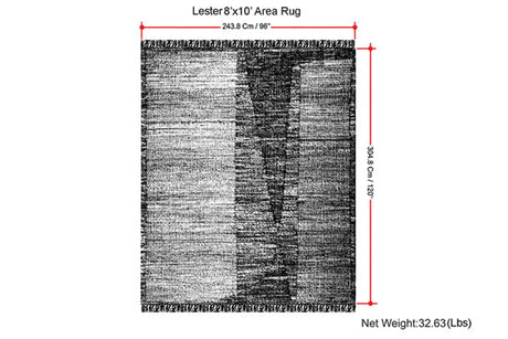 Lester - Pattern Area Rug - Furniture Home Direct