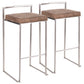 Fuji - Contemporary And Elegant Design Stackable Barstool - Furniture Home Direct