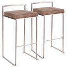 Fuji - Contemporary And Elegant Design Stackable Barstool - Furniture Home Direct