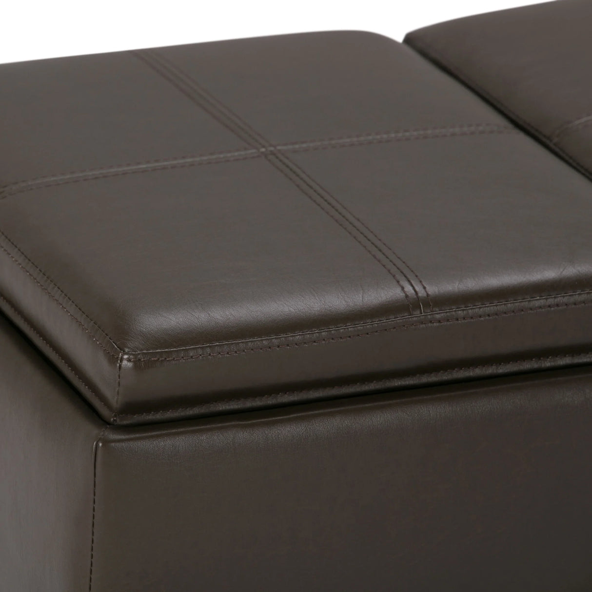 Avalon - Upholstered Storage Ottoman - Furniture Home Direct