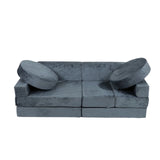 Kids Sofa Modular Play Couch, Child Sectional Sofa To Boost Creativity - Furniture Home Direct