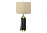 Lighting, Table Lamp, Resin, Contemporary - Black / Cream - Furniture Home Direct