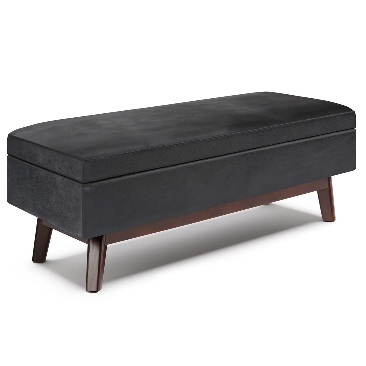 Owen - Upholstered Rectangular Storage Ottoman - Furniture Home Direct