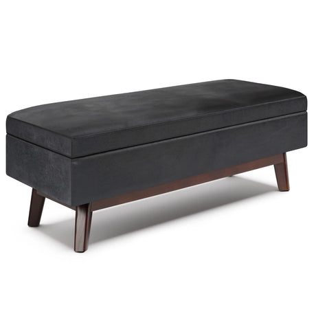 Owen - Upholstered Rectangular Storage Ottoman - Furniture Home Direct