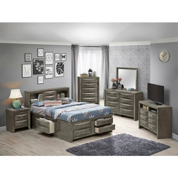 Marilla - Storage Bed With Bookcase Headboard - Furniture Home Direct