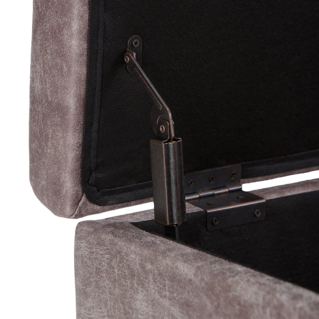 Owen - Upholstered Rectangular Storage Ottoman - Furniture Home Direct