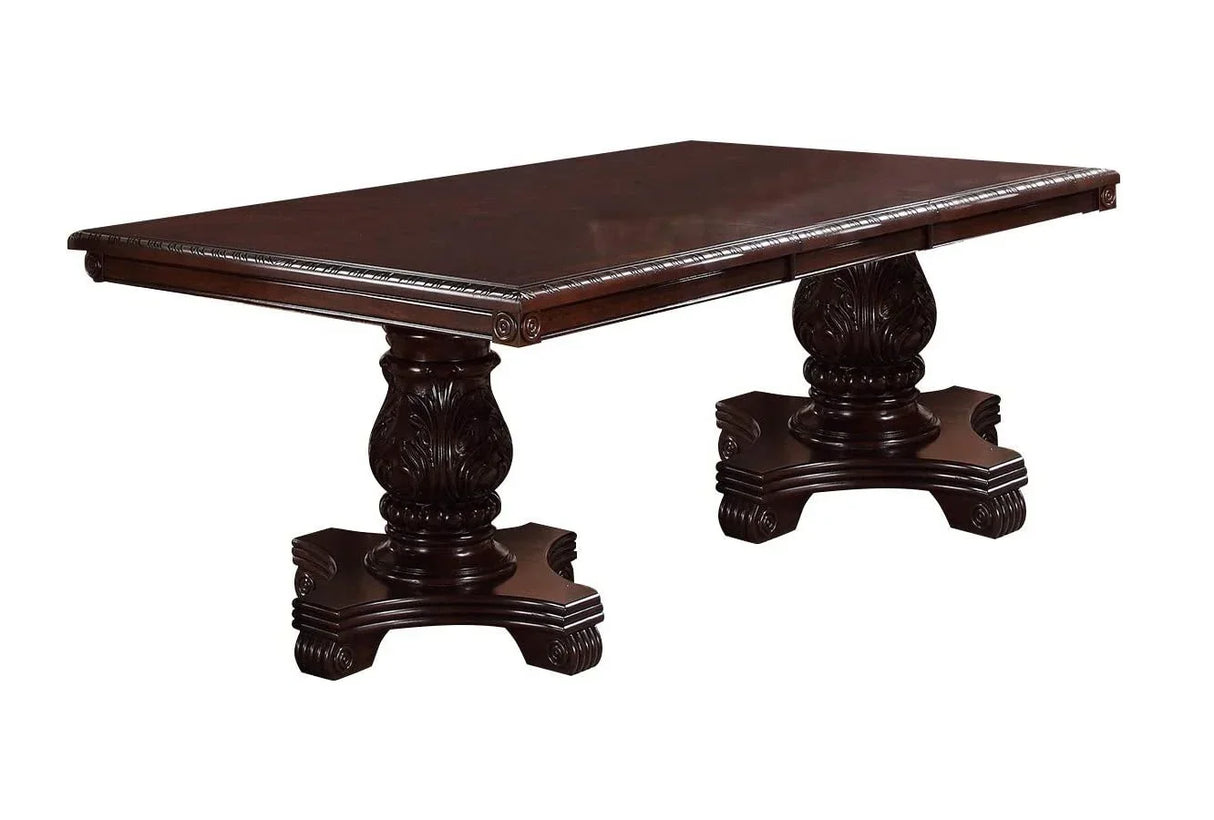 9 Pc Majestic Dining Room Set With Leaf, 2 Arm Chairs And 6 Side Chairs - Furniture Home Direct