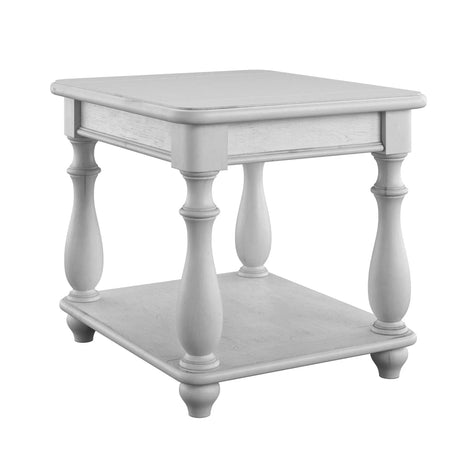 Mariano - Square End Table - Gray - Furniture Home Direct