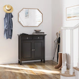 Amherst - Entryway Storage Cabinet - Hickory Brown - Furniture Home Direct