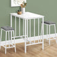 3 Pieces Dining Set, Counter Height, Rectangular, Small, Contemporary & Modern - Furniture Home Direct