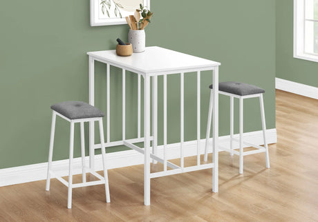 3 Pieces Dining Set, Counter Height, Rectangular, Small, Contemporary & Modern - Furniture Home Direct