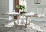 Gorsedd - Dining Table - Gold - Furniture Home Direct