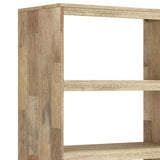 Jager - Bookshelf With Doors - Natural - Furniture Home Direct