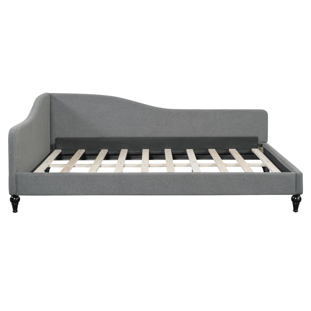 Modern L Shaped Linen Daybed With Legs - Furniture Home Direct
