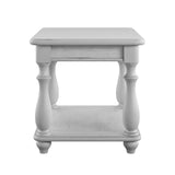 Mariano - Square End Table - Gray - Furniture Home Direct