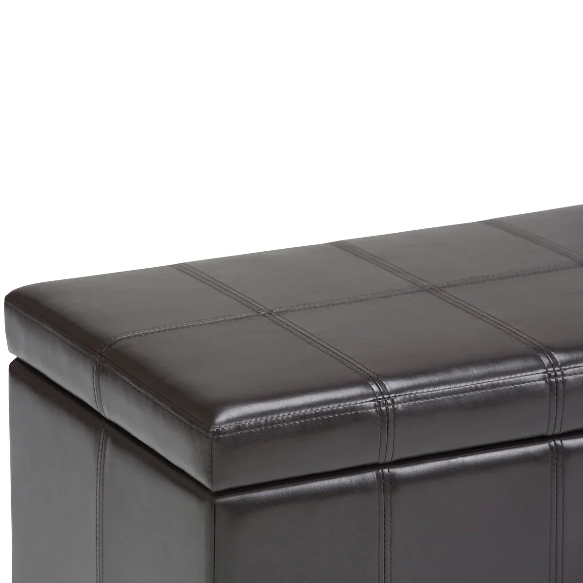Amelia - Transitional Storage Ottoman Bench - Furniture Home Direct