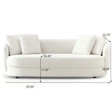 Dylan - Modern French Boucle Sofa - Furniture Home Direct