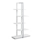 Bookshelf, Bookcase, Etagere, 5 Tie For Office, Contemporary & Modern - Furniture Home Direct
