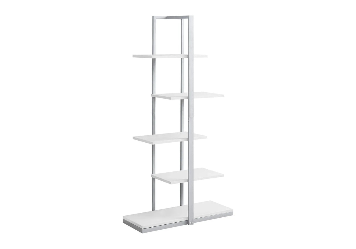 Bookshelf, Bookcase, Etagere, 5 Tie For Office, Contemporary & Modern - Furniture Home Direct