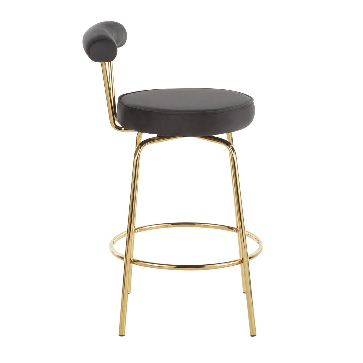Rhonda - Glam Counter Stool (Set of 2) - Furniture Home Direct