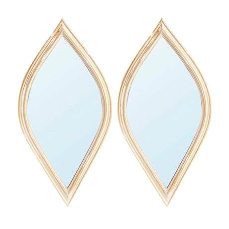 Small Decorative Mirror For Wall Decor, 2 Pieces Wall Accent - Furniture Home Direct