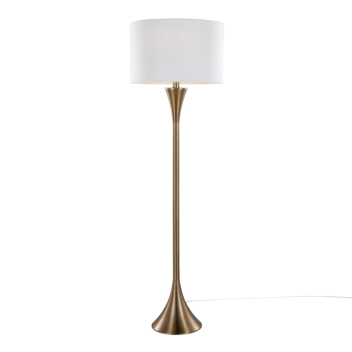 Lenuxe - Contemporary Floor Lamp - Furniture Home Direct