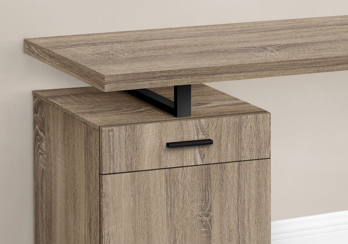 Computer Desk, Home Office, Laptop, Left, Right Set-Up, Storage Drawers, Work, Contemporary, Modern - Furniture Home Direct
