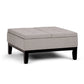 Dover - Multifunctional Lift Top Coffee Table Storage Ottoman - Furniture Home Direct