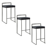 Fuji - Contemporary Style Stackable Counter Stool - Furniture Home Direct