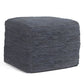 Fredrik - Handcrafted Square Pouf - Furniture Home Direct