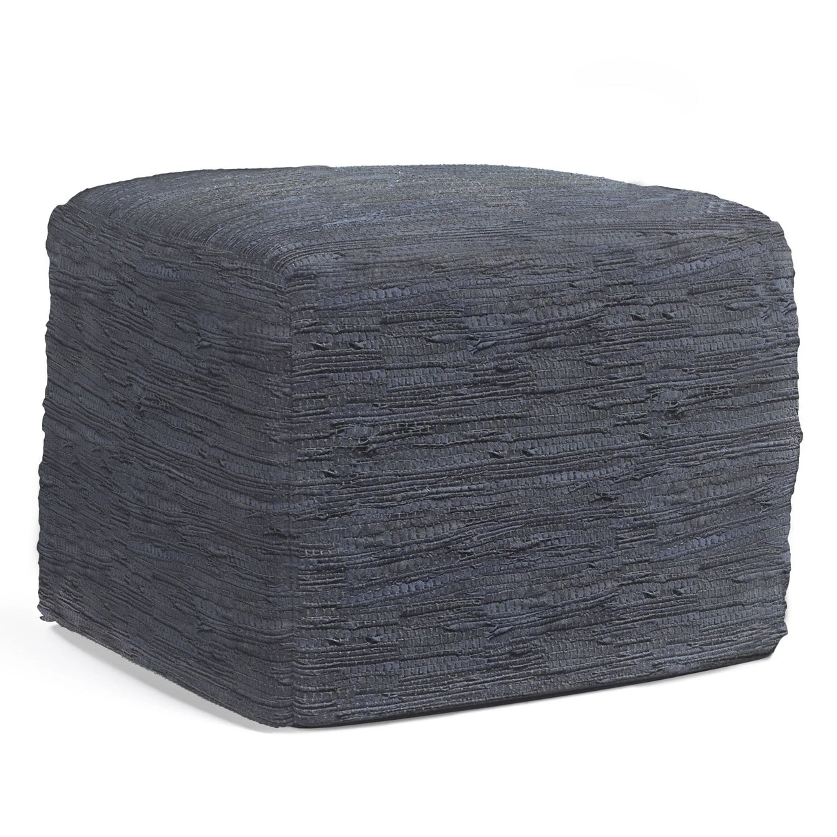Fredrik - Handcrafted Square Pouf - Furniture Home Direct