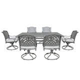 Outdoor Aluminum Dining Set With Cushion - Furniture Home Direct
