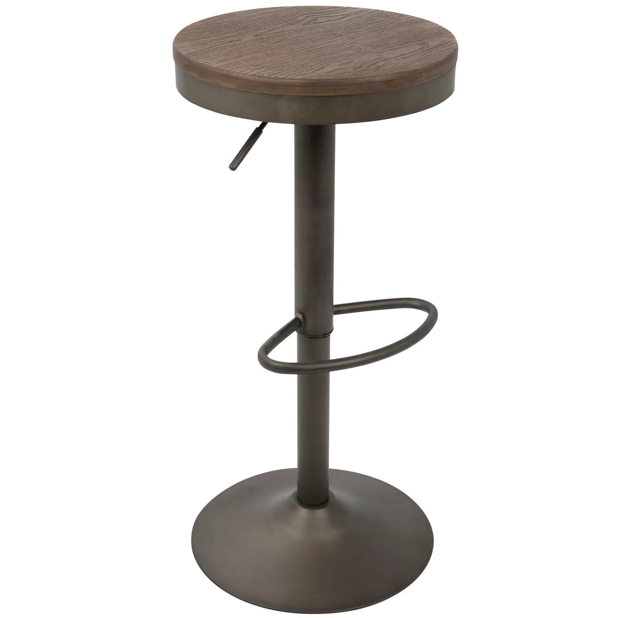 Dakota - Industrial Design Adjustable Barstool (Set of 2) - Furniture Home Direct