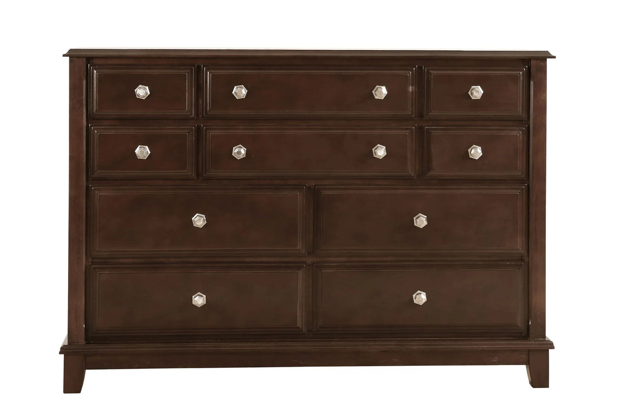 Ashford - Dresser - Cappuccino - Furniture Home Direct