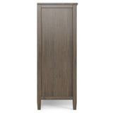 Ela - Medium Storage Cabinet - Smoky Brown - Furniture Home Direct