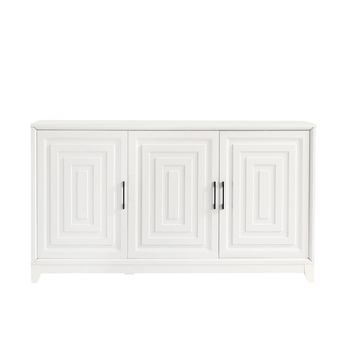TV Stand For TVs Up To 65", Modern Entertainment Center Media Console Cabinet With 2 Spacious Storage Space - Furniture Home Direct